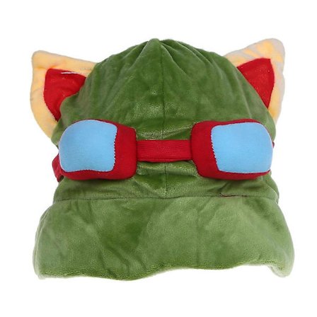 Unisex Cosplay Grønn for League of Legends LOL Teemo Spill Video Merchandise Hatt (LGL)