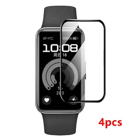 9D Böjd Skyddsfilm För Huawei Band 9 8 7 6 Smartwatch Skärmskyddsfilmer För Huawei Band 7 8 9 Anti-repa Mjuk Film