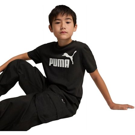 T-shirt Puma Ess No. 1 Logo Tee B, Svart, Flicka