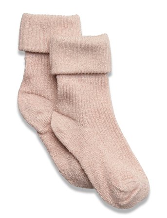 mp Denmark Ida Glitter Socks - Pink - 17/18