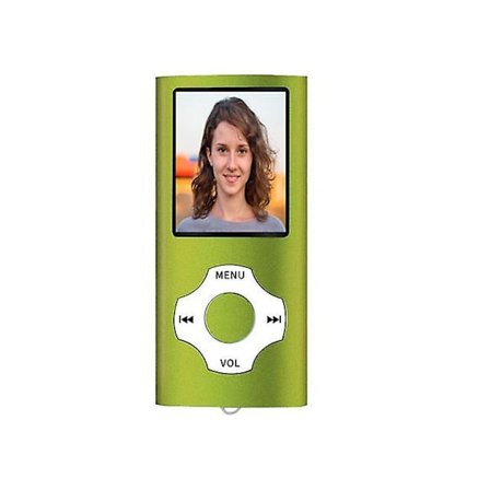 Bärbar Walkman Mp3 Kort Mini Mp4 Musikspelare E-bokinspelare Mp3 Grön 32g