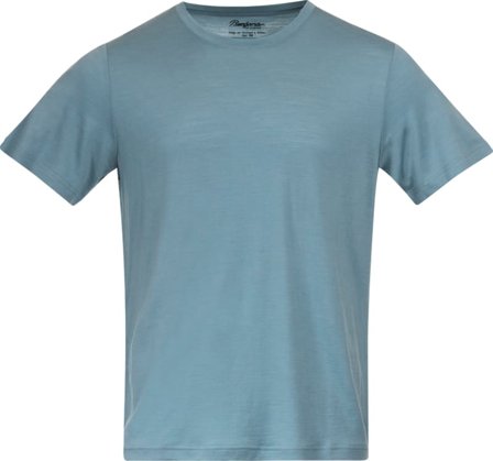 Bergans Men's Urban Wool Tee Men short-sleeved sweaters Blue L