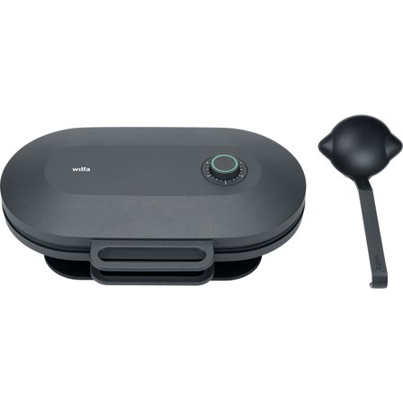 Wilfa Joy dobbelt vaffeljern - Matte black | KitchenOne