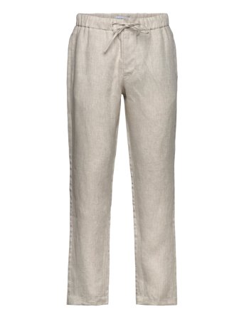 The Resort Co. Linen Trousers Oatmeal - Cream - XXL 110 cm