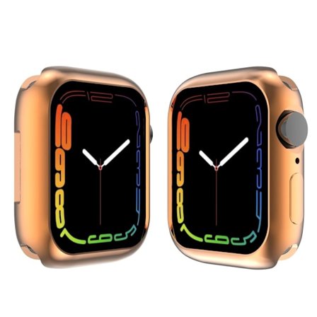 Enkelt TPU-cover til Apple Watch (45 mm) - Rødguld
