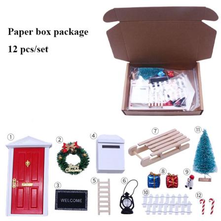 1set Dockhuslampa Julstövlar 2 2