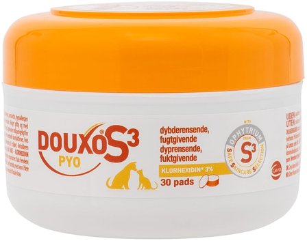 Douxo S3 Pyo Pads 30 stk, Tøj & Bolig, Tilbehør Til Kæledyr, Øvrigt