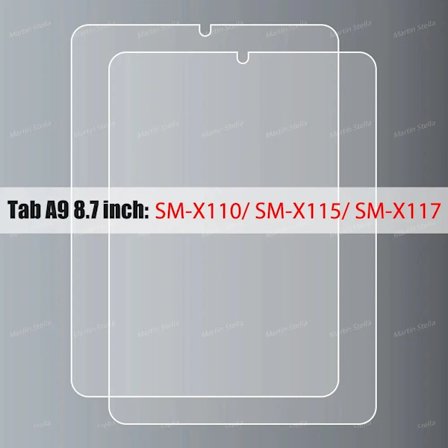 2 st Skärmskydd Härdat Glas kompatibelt Samsung Galaxy Tab S6 Lite S9 Ultra Plus S7 Fe A8 A9 Plus S8 S9 Fe A8 Surfplatta Film