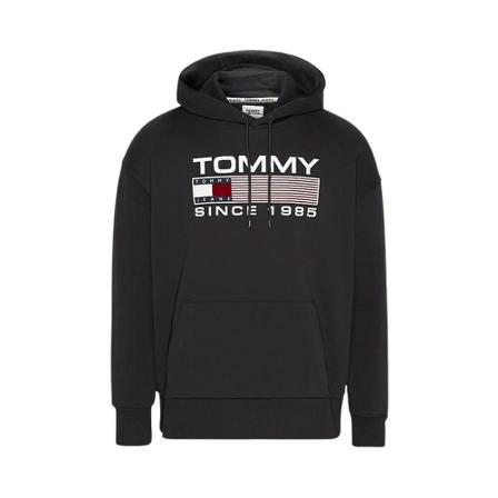 Tommy Hilfiger, Hoodies Czarny, Mężczyzna, Rozmiar: L
