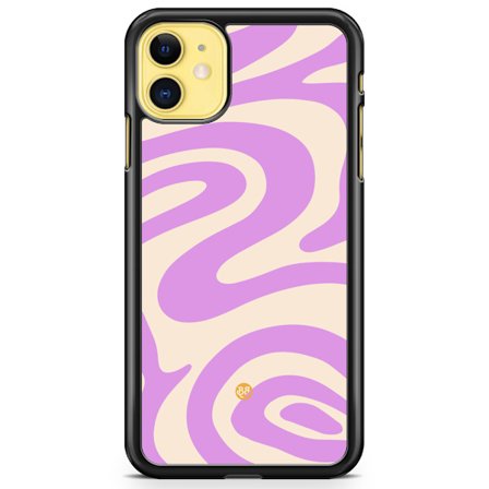 Bjornberry Hårdskal iPhone 11 - Lila 70-tal