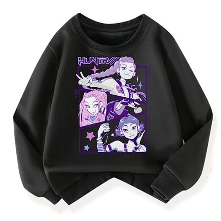 Kpop Demon Hunter Fashion Børne Incredibox Hættetrøje Varme Sweatshirts Børns Vinter Blødt Tøj Tegneserie Bomuld Tyk Hættetrøje