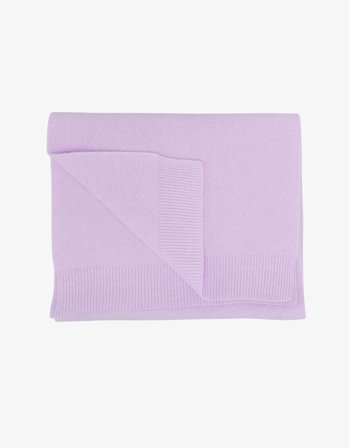 Merino Wool Scarf - Soft Lavender