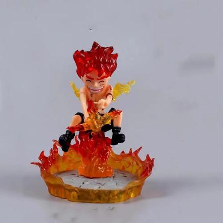 10cm Mini One Piece Luffy Gear 5 Action Figuuri Nika Poika patsas Anime Figuuri Pvc malli nukke