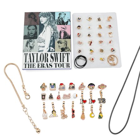 Taylor Swift Blind Box -lahjat faneille: Speak Now, Midnights, Reputation - Musiikkialbum-rannekorut Blind Box - Joulukalenteri