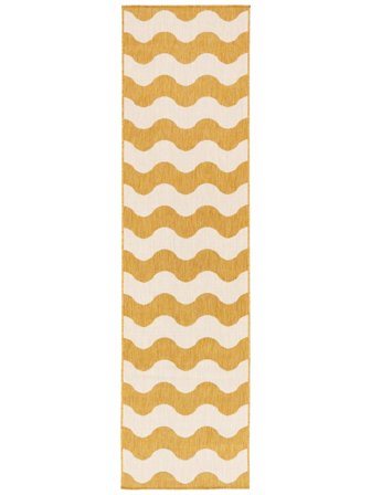 Indoor/Outdoor Rug Washable Small Mare - Yellow 80X300 Modern Style