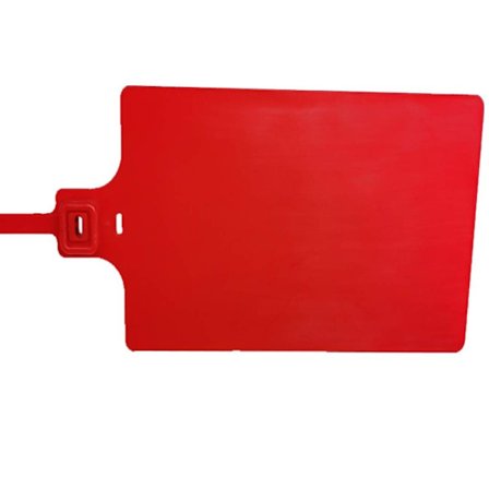 100 kpl Muoviset etiketit Toimituslaput Marker Ties