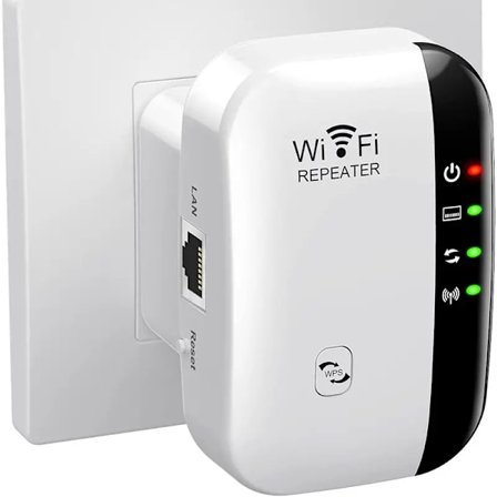 2023 Nyeste WiFi-forlænger, WiFi-forstærker, Internet Booster - med Ethernet-port, hurtig installation, trådløs signalforstærker til hjemmet