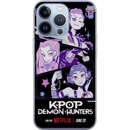 Kompatibel Mobilcover til Apple iPhone 13 Pro Kpop Demon Jægere Huntrix Plakat Mira Zoey Rumi Lilla Stjerne Glød