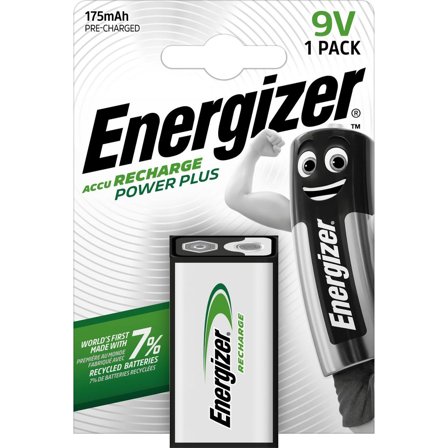 ENERGIZER Batteri Laddbar P-P 9V - Lyreco - Kontorsmaskiner - Batterier - Uppladdningsbara
