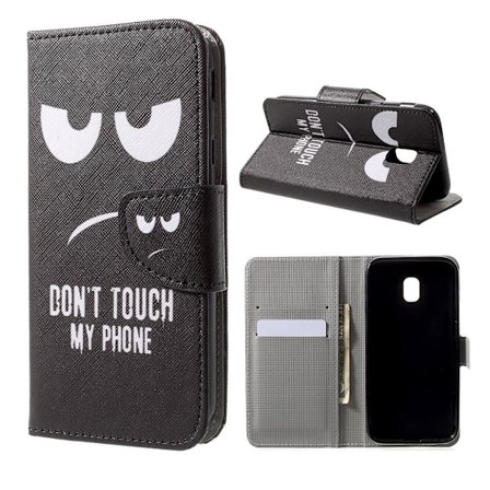 Samsung Galaxy J3 (2017) Holdbart læder etui - Sur ansigte