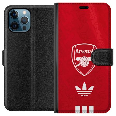Kompatibelt Plånboksfodral till Apple Apple iPhone 12 Pro Arsenal Fotboll Premier League