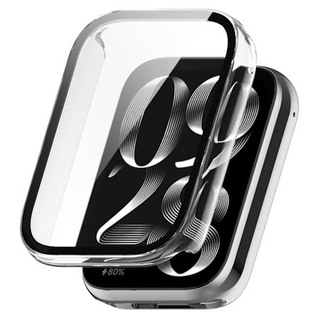 Cover til Xiaomi Smart Band 9 Pro Fulddækkende Cover med Hærdet Glas