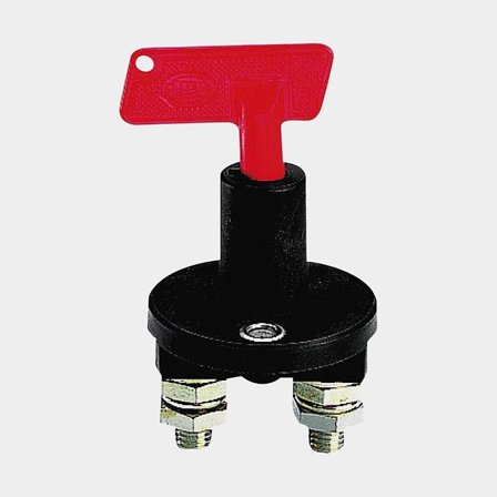 Hoofdschakelaar, 12 V, 100 A, met sleutel