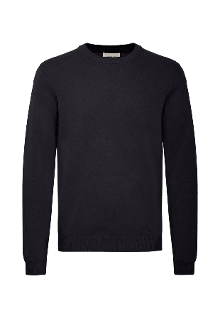 Casual Friday Cfosvald Knitted Crew Neck Pullover Tröjor Herr Blå XL