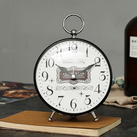 SAYTAY Sovevækkeur, Metal Vækkeur, Studerende Hjemme Dekoration Bordur