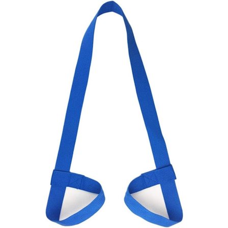 Bærerem til yogamåtte med justerbare løkker til alle måtter (måtte ikke inkluderet) Blå
