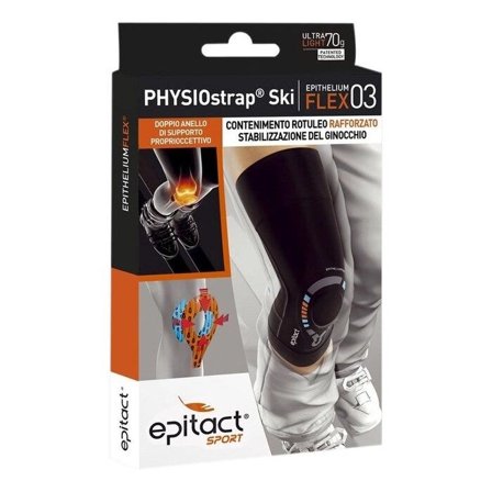 Epitact Ginocchiera Sport Physiostrap Ski Taglia XS