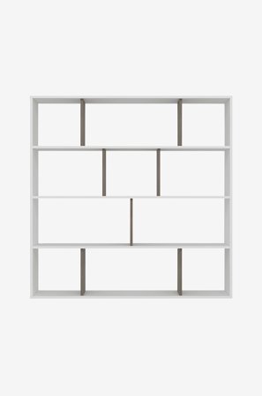 Homitis - Kirjahylly Hodbi - Tammiväri, valkoinen - Valkoinen - Kirjahyllyt - - Homeroom