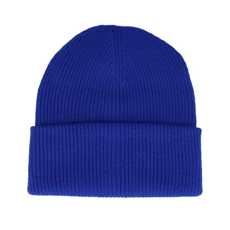 Beechfield - Blå cuff Beanie - Engineered Bright Royal Soft Deep Cuffed @ Hatstore