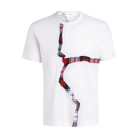 Comme des Garçons, T-Shirts Wit, Heren, Maat:M