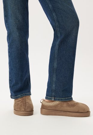 ONLY Onlstella Teddy Lined Slipper Cognac Vaatteet