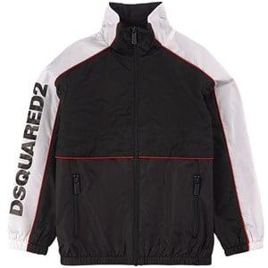 Kids - Dsquared2 Black Logo Track Jacket - Coats and jackets - 10 years - Black