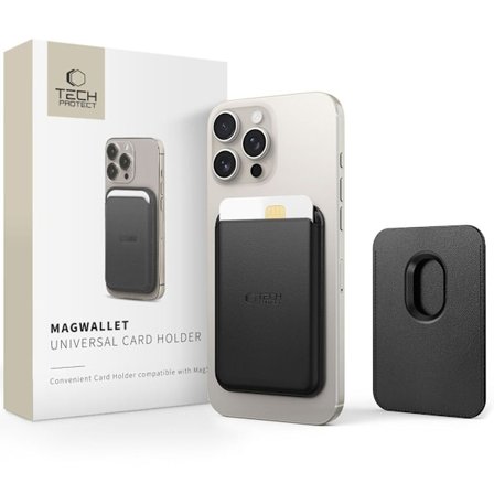 Tech-Protect MagWallet Magsafe card case – black
