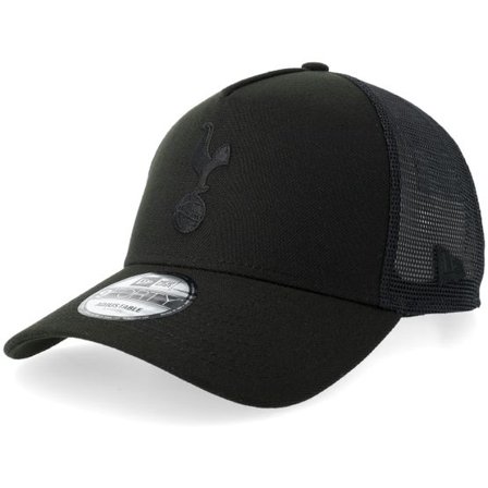 New Era - Football Svart trucker Keps - Hatstore Exclusive x Tottenham Hotspur 9FORTY Black A-frame Trucker @ Hatstore