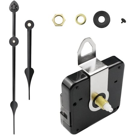 Högmoment Klockurverk Ersättningsmekanism med Klockvisare för Urtavlor Upp Till 50cm/20tum Diameter