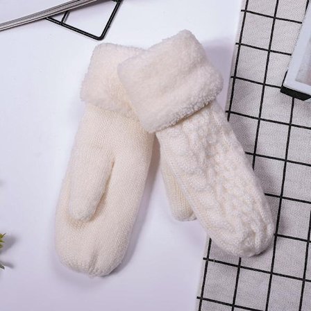 Dam Vinterhandskar, Supertjocka Varma Vantar Damhandskar och Vantar Perfekt Julklapp Födelsedagspresent för Damer, Flickor, Älskare, Mamma