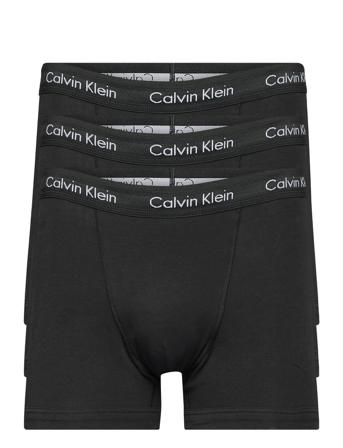 3P Trunk Boxershorts Sort Calvin Klein