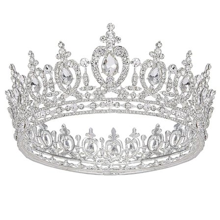 Hääkruunu Tiara Kristalli Syntymäpäiväkruunu