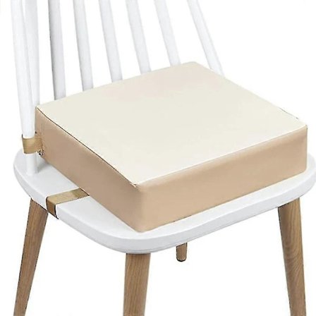 Barnstol Höjd Kudde Småbarn Justerbar 2 Remmar Matstol Sittdyna Dekorativ Kudde Soffa Konst Boll Rum Beige