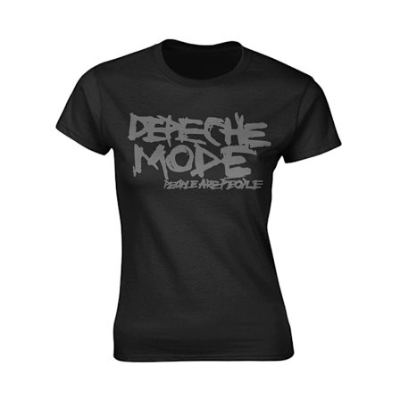 Depeche Mode Dam/Kvinnor People Are People T-Shirt M Svart