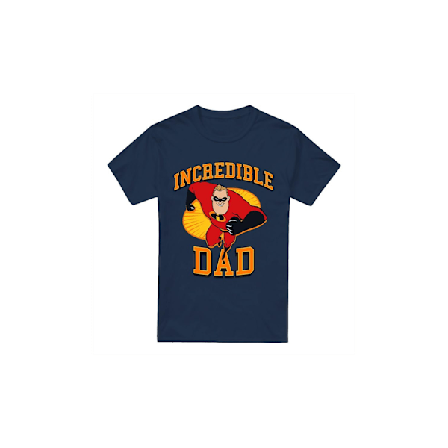 The Incredibles Herr Incredible Dad T-Shirt 3XL Navy