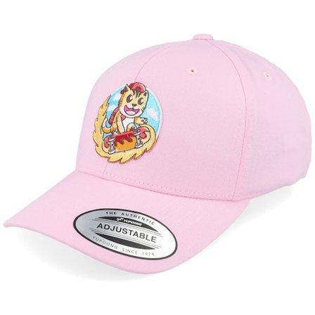 Kiddo Cap - Rose adjustable Casquette - Kids Flame Boarder Skater Cat Pink Adjustable @ Hatstore