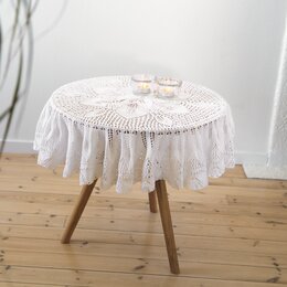 Strikkeoppskrift Duk - Viking of Norway