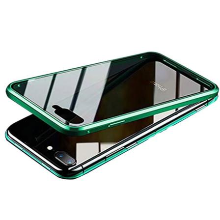 TG Dobbeltsidig Magnetisk Skal - iPhone 8 Grøn