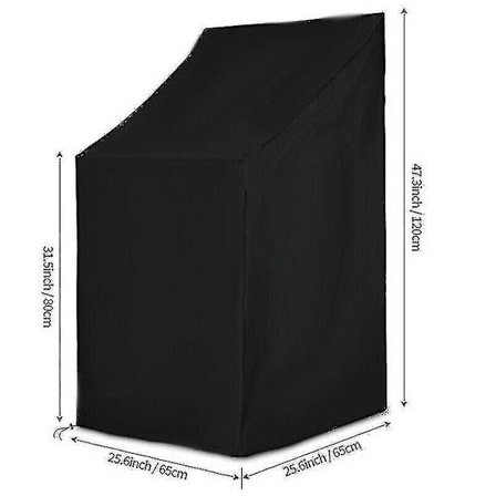 Hmwy - Vanntett stoltrekk Høy Rygg Terrasse Møbler Trekk Hjem Hage Utendørs