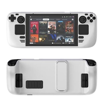 Beskyttende etui med kickstand til Steam Deck - Hård PC militær beskyttelse - Kompatibel med Steam Deck